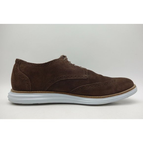 Skechers Mark Nason Brown Leather Wingtip Casual Lace Up Oxfords Shoes Men\'s 12 main image 6